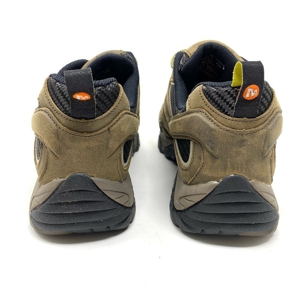 Merrell Men's J15773 Moab 2 Composite Toe Waterproof Safety Work Shoes Boulder - Picture 4 of 7